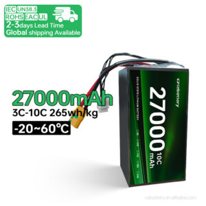 High Quality 27000mAh Solid State Lithium Battery for Drone - Image 1
