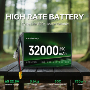 Wholesale High Quality 32000mAh 30C C-rating 3.8V Drone Lipo Battery - Image 2