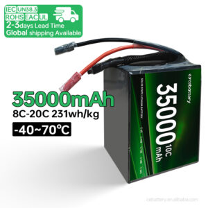 Hot Sale 35000mAh 20C Factory Customizable HV Solid State Lithium Ion Battery Pack for Agricultural UAVs - Image 1