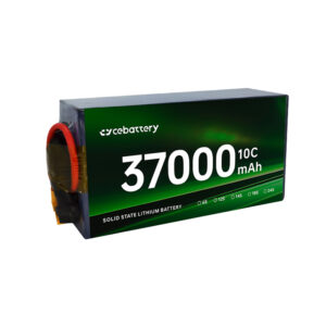 Original Factory Customized 37000mAh 268Wh/kg High Energy Density Lithium Ion Heavy Lifting Drone Battery - Image 1