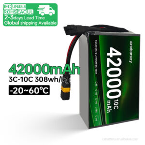 Rechargeable High Energy 42000mAh 308Wh/kg Hot Sale High Quality Drone Solid State Lithium Battery - Image 1