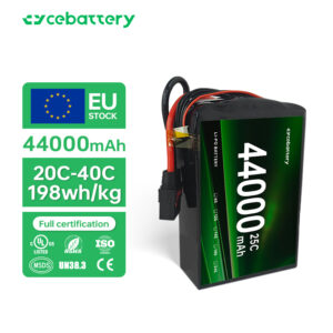 Hot Sale Customized 44000mah 25C 6S Lipo Battery Agriculture Spray Drone Battery Rechargeable Lithium Ion Battery - Image 2