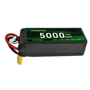 5000mAh 120C High C-rating Lipo Battery for FPV RC Cars - Image 1