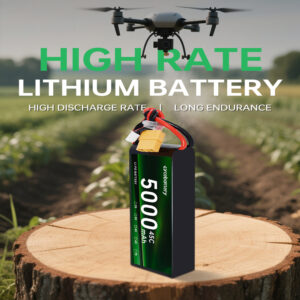High Burst 5000mAh Lithium Ion Battery Pack 90C for Drone - Image 2