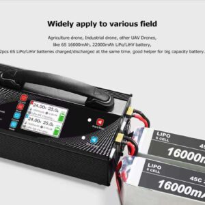 Ultra Power UP600+ Dual Channels Fast Charger for LiPo LiHV Drone Battery - Image 5