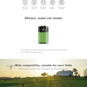 Ultra Power UP1500 6-14S Fast Charger for Drone Battery - Image 5