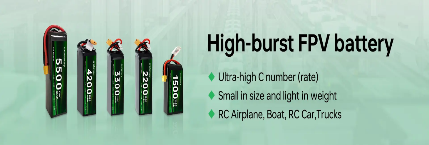 customized FPV drone batteries