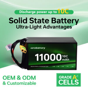 Solid State Lithium Battery 11000mAh