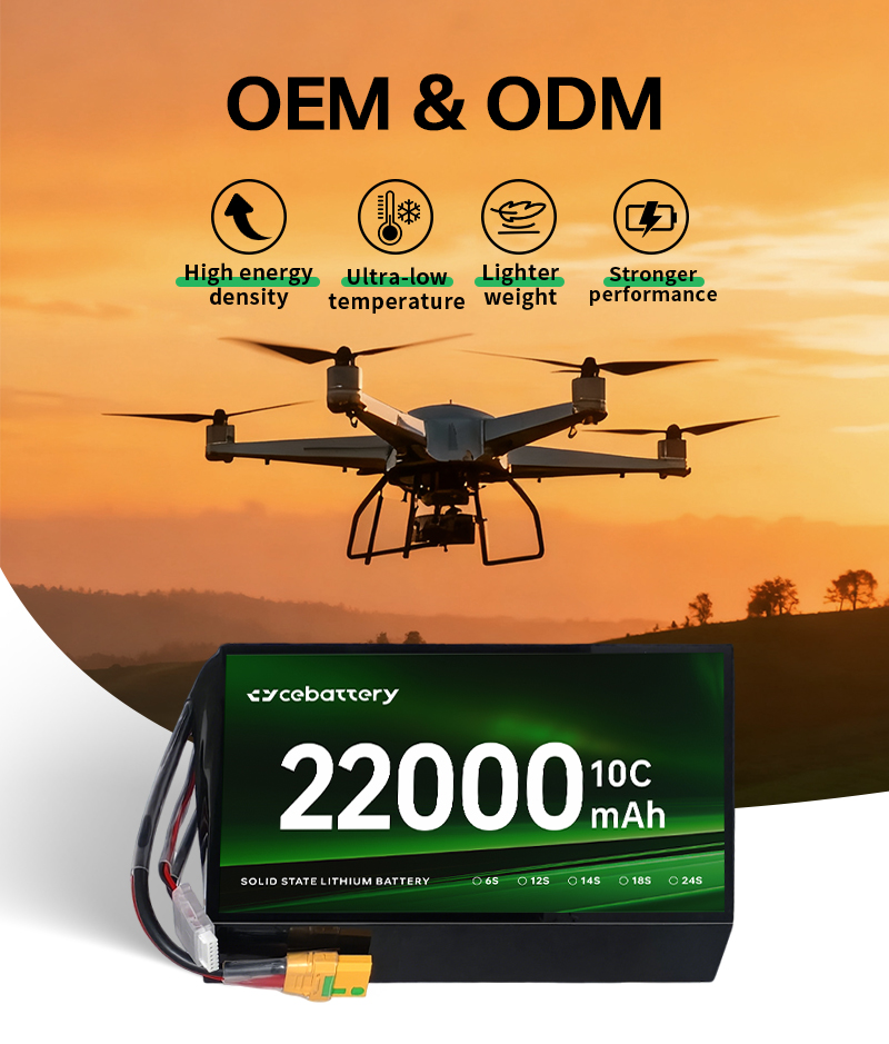 Solid State Lithium Battery 22000mAh