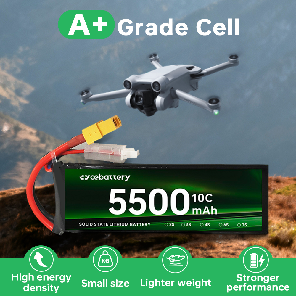 Solid State Battery Pack 5500mAh